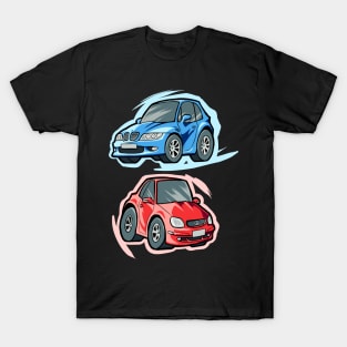 Cartoony German Cars T-Shirt